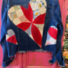 Denim Jacket with Vintage Quilted Hearts - Image 2