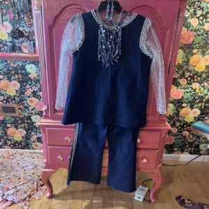 Celestial Edge Denim Set