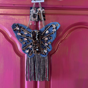 Midnight Luxe Butterfly Necklace