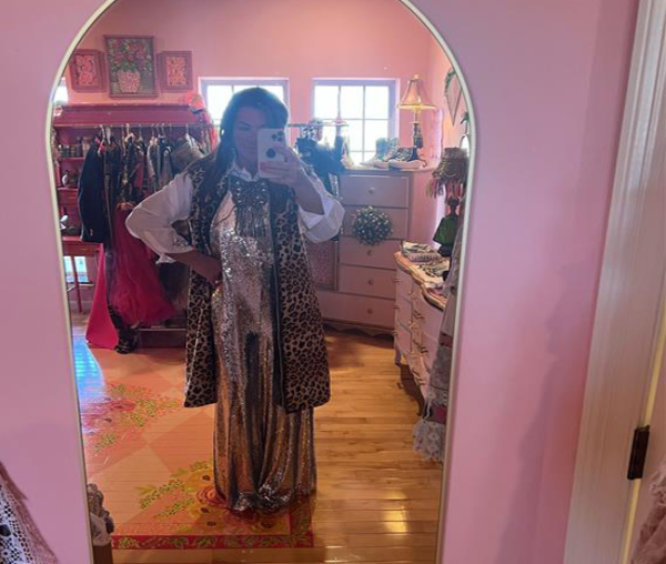 Wild Luxe Reversible Sequin Jumpsuit Set