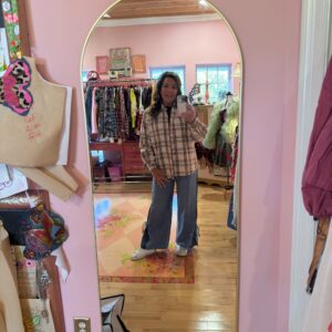 Pumpkin flannel shirts